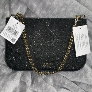 Kate Spade Glimmer Glitter Pochete NWT